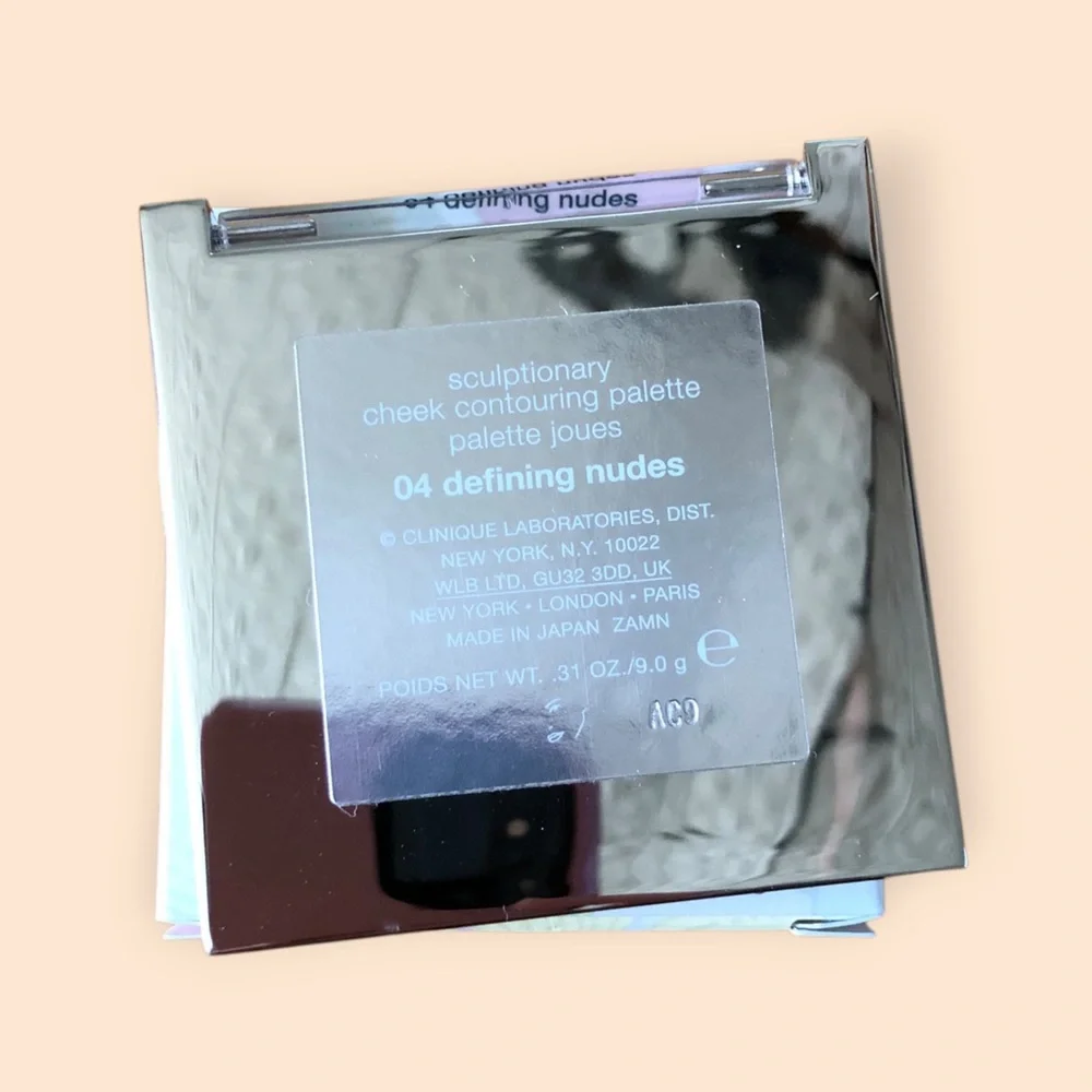 Clinique NEW Sculptionary Cheek Contouring Palette 04 Defining Nudes Makeup